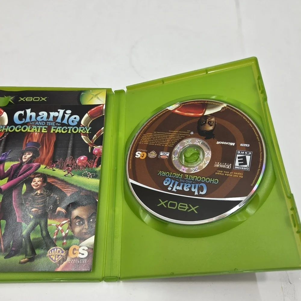 Charlie and the Chocolate Factory Microsoft Xbox Original Game Complete CIB CIB